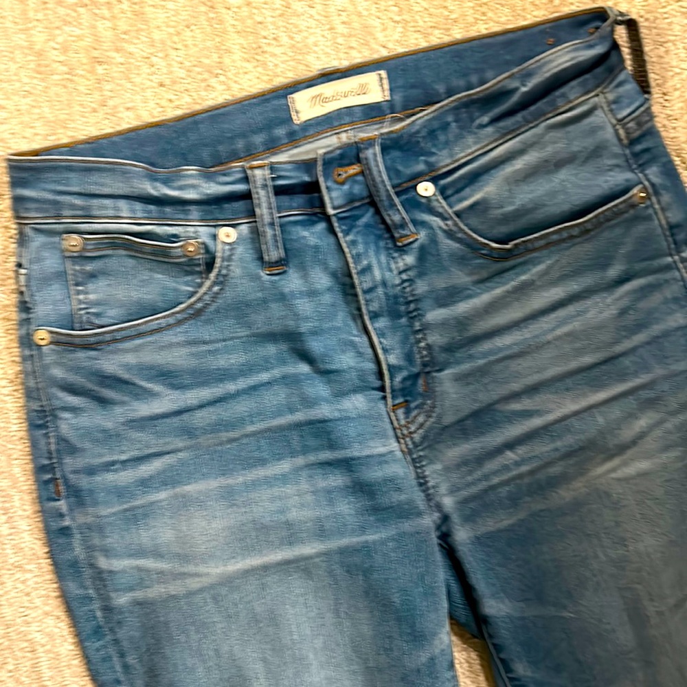 Madewell crop jeans